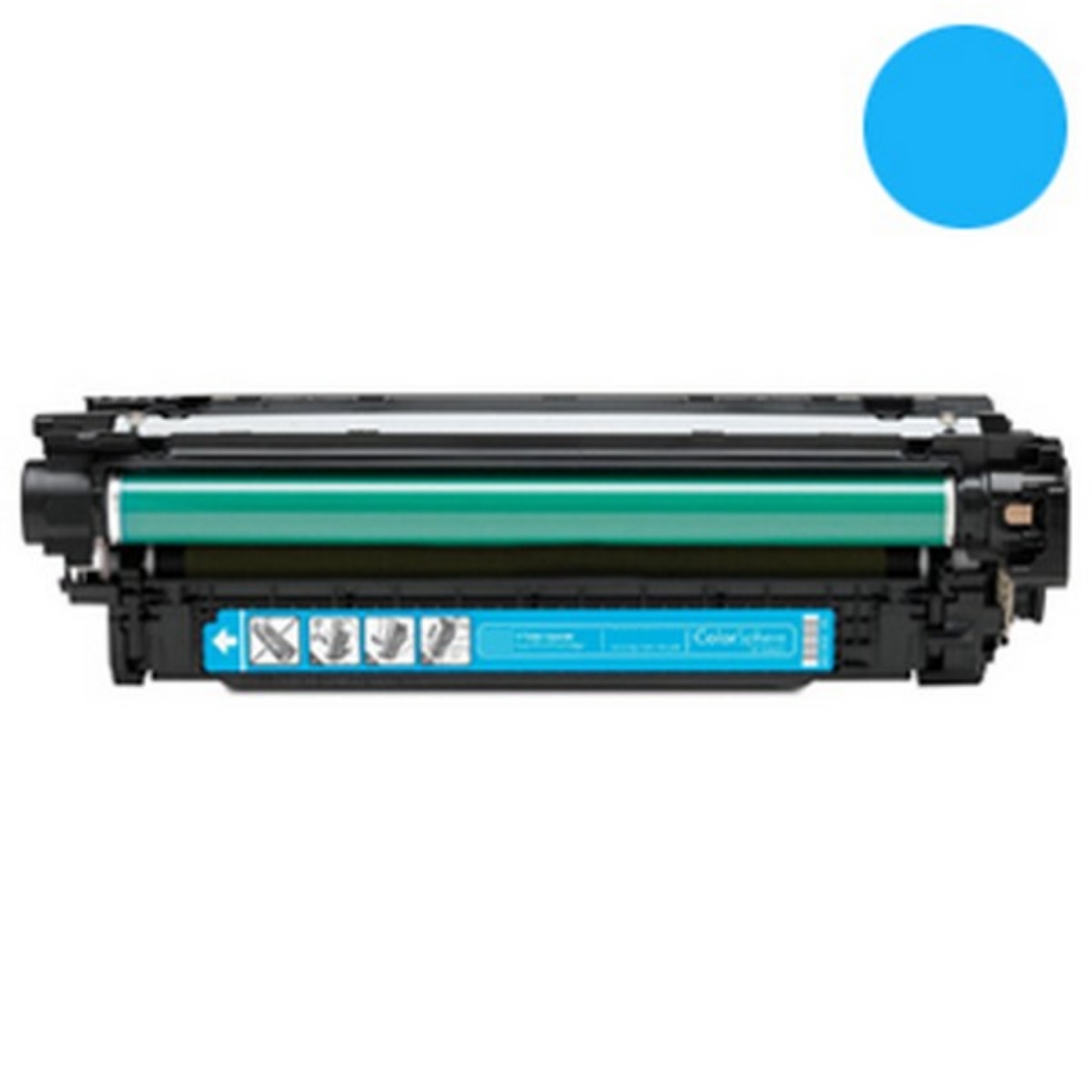 Picture of Elevate compatible CE401A (HP 507A) Cyan Toner Cartridge (7000 Yield)