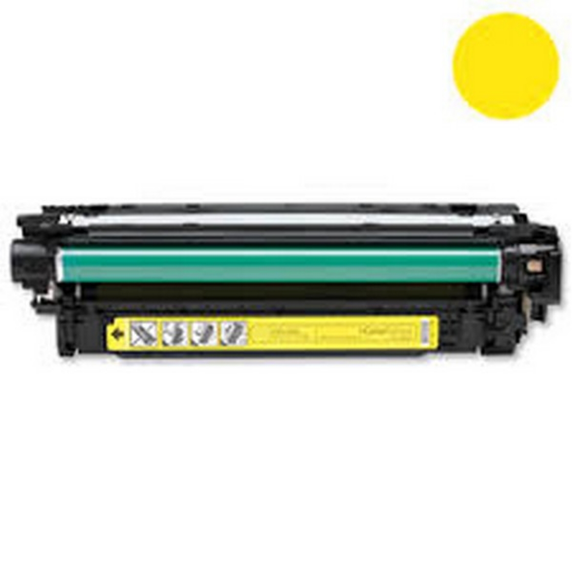 Picture of Expression compatible CE402A (HP 507A) Yellow Toner Cartridge (7000 Yield)