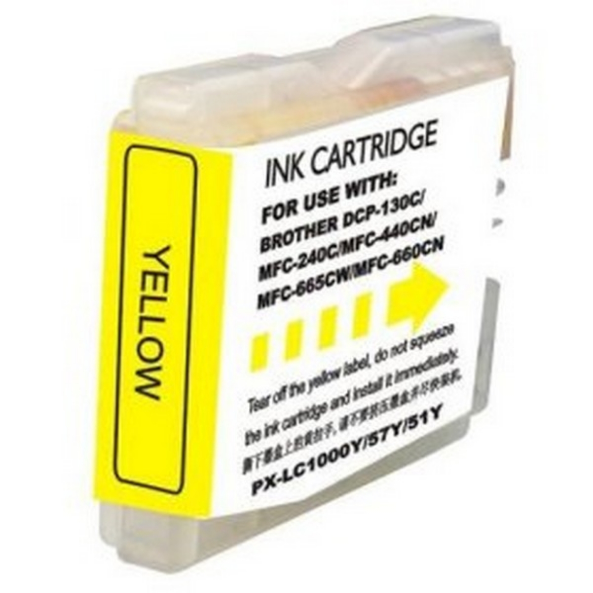 Picture of NXT Premium compatible LC51Y Yellow Inkjet Cartridge (400 Yield)