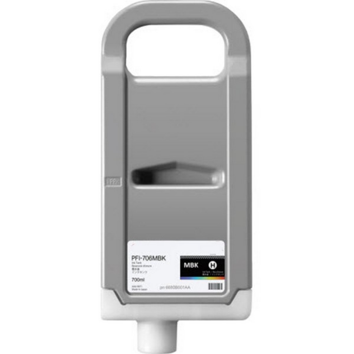 Picture of NXT Premium compatible 6680B001AA (PFI-706MBk) Matte Black Ink Cartridge (700 ml)