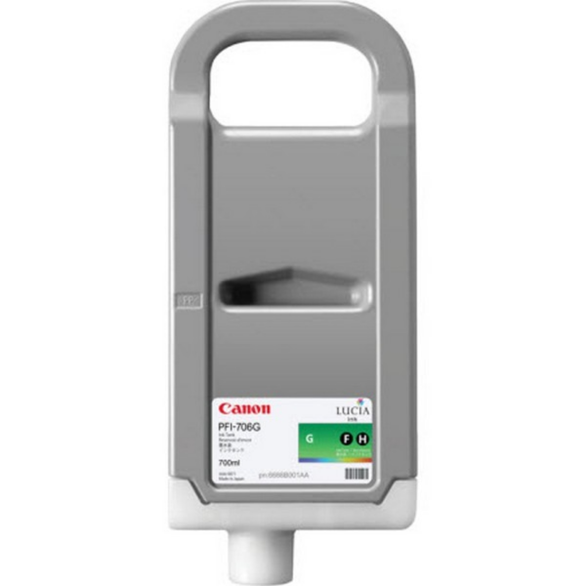 Picture of NXT Premium compatible 6688B001AA (PFI-706Green) Green Ink Cartridge (700 ml)