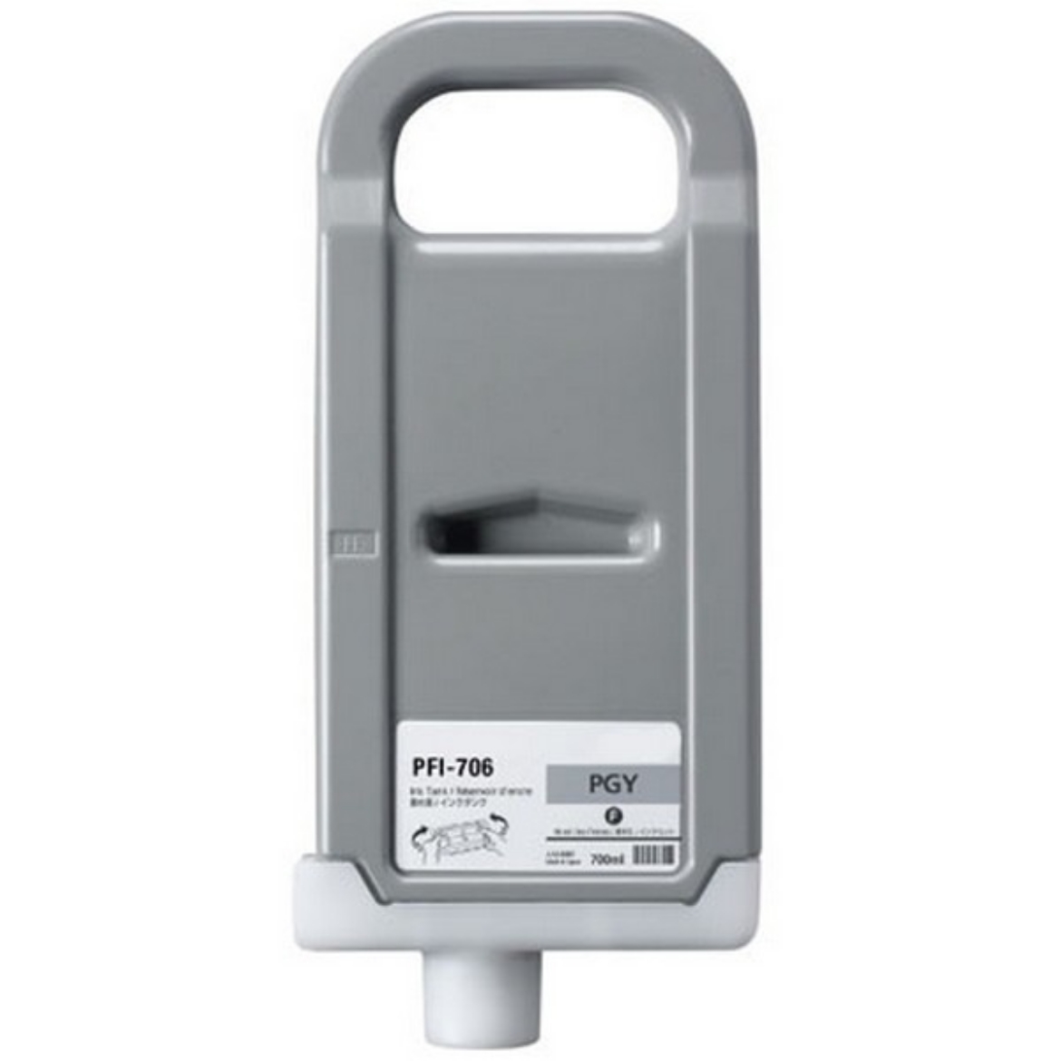 Picture of NXT Premium compatible 6691B001AA (PFI-706PGY) Photo Gray Ink Cartridge (700 ml)