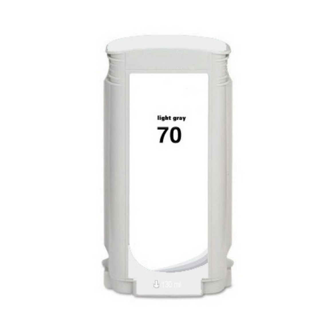 Picture of NXT Premium compatible C9451A (HP 70) Light Gray Pigment Inkjet Cartridge (130 ml)
