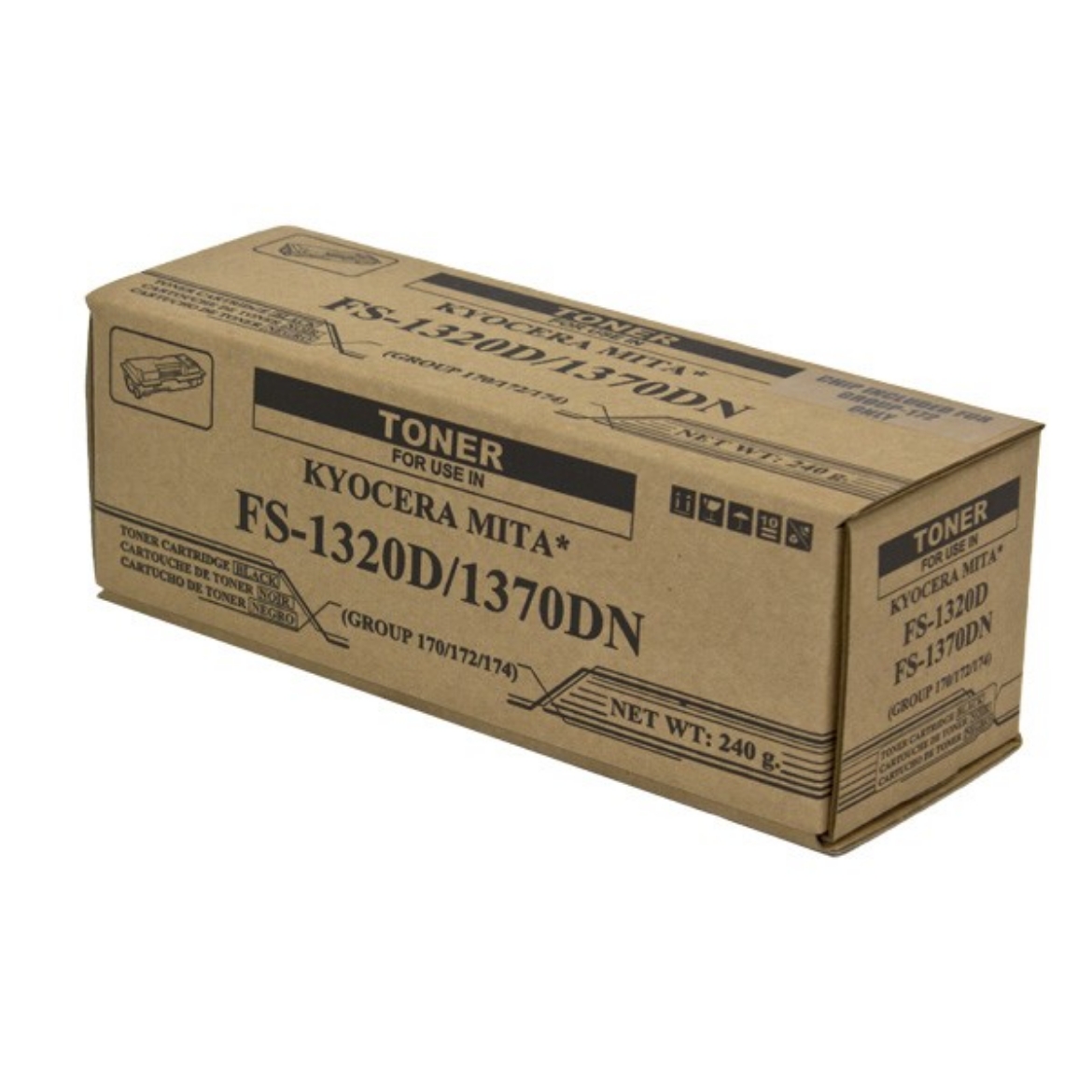 Picture of NXT Premium compatible 1T02LZ0US0 (TK-172, TK-174) Black Toner Cartridge (7200 Yield)