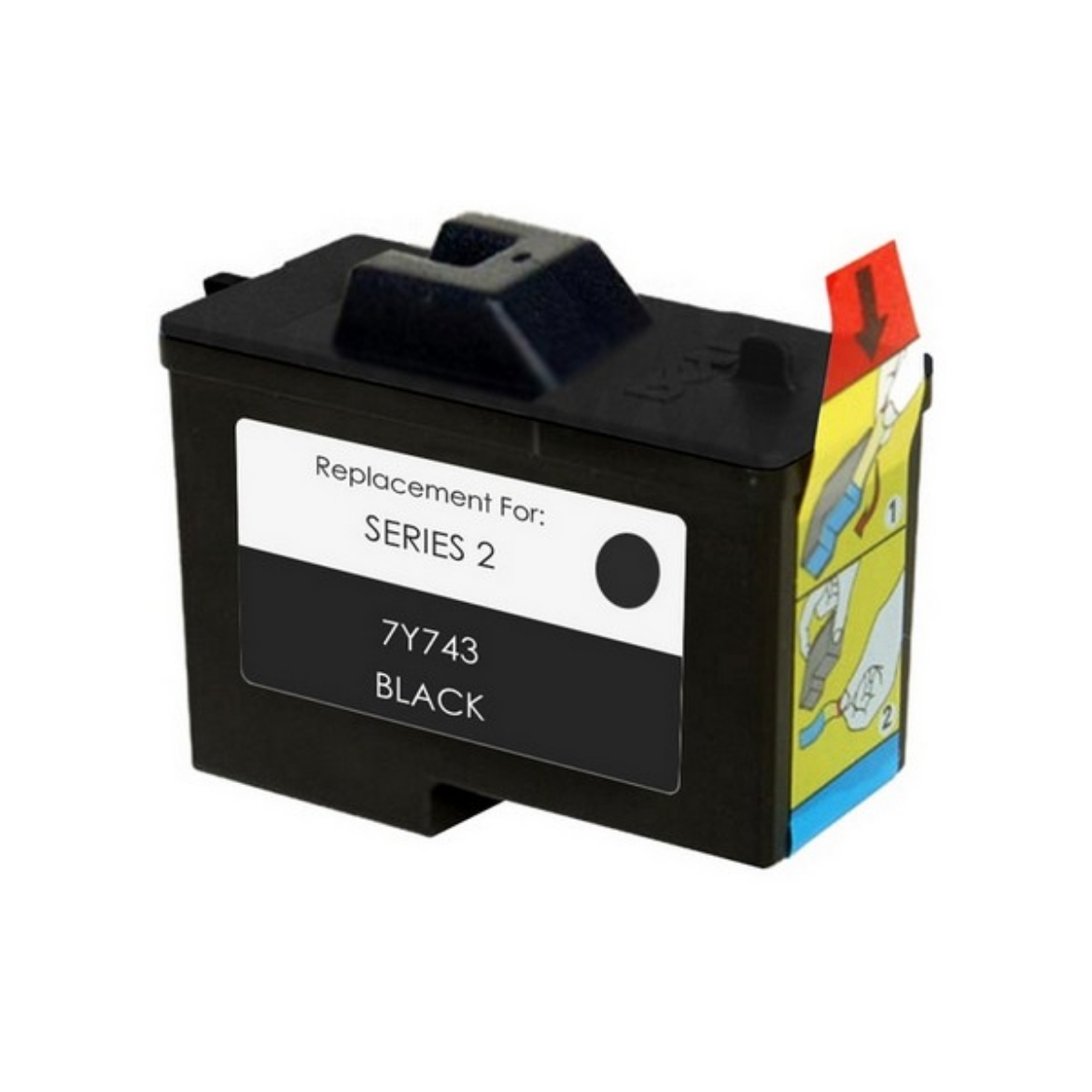 Picture of NXT Premium compatible 7Y743 (X0502) Black Inkjet Cartridge (600 Yield)