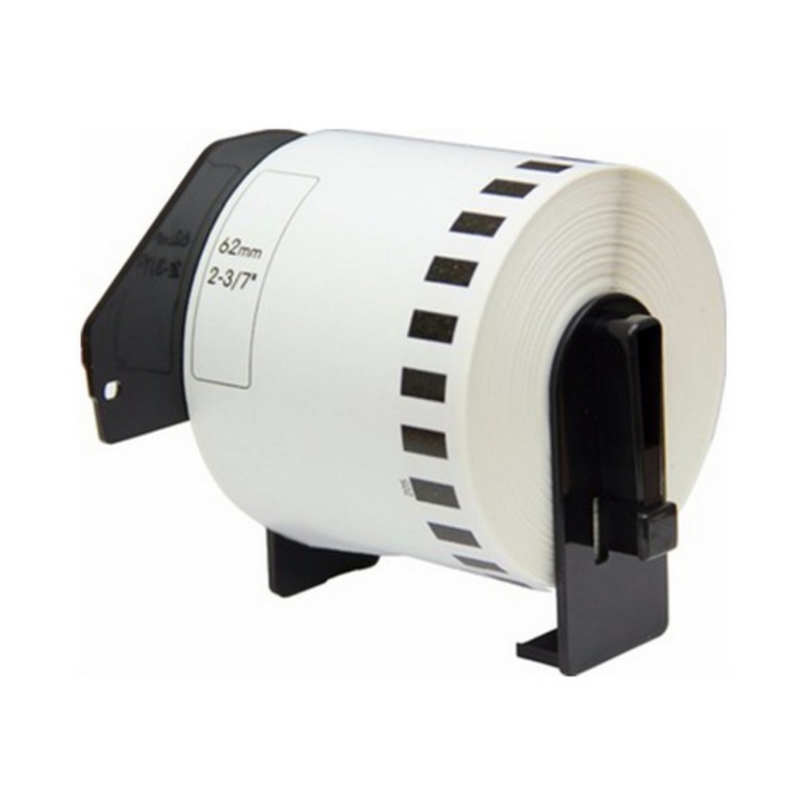 Picture of Brother DK2205 White 2.4'' x 100'/ 62mm x 30.4m Continous Length White Paper (400 pcs)