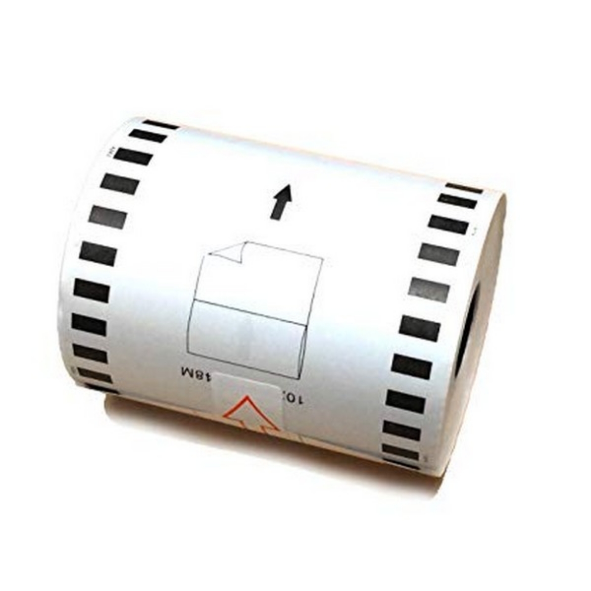 Picture of Brother DK-2243 Continuous Length Paper Tape (4'' x 100'/ 101mm x 30.4m) (100' length)
