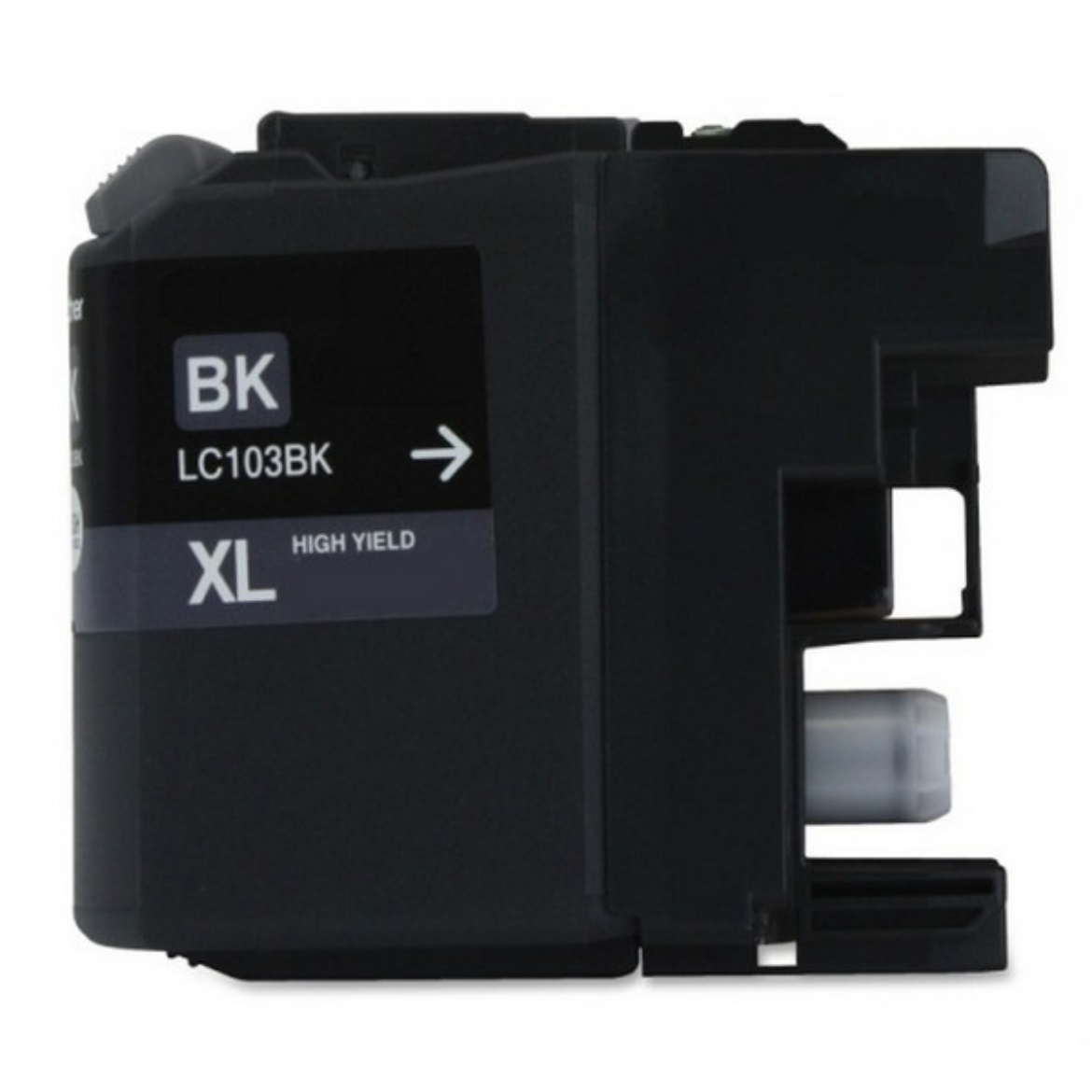 Picture of Brother LC101Bk Super High Yield Black Inkjet Cartridge (600 Yield)