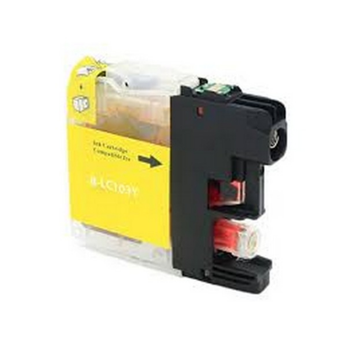 Picture of Brother LC101Y Super High Yield Yellow Inkjet Cartridge (600 Yield)