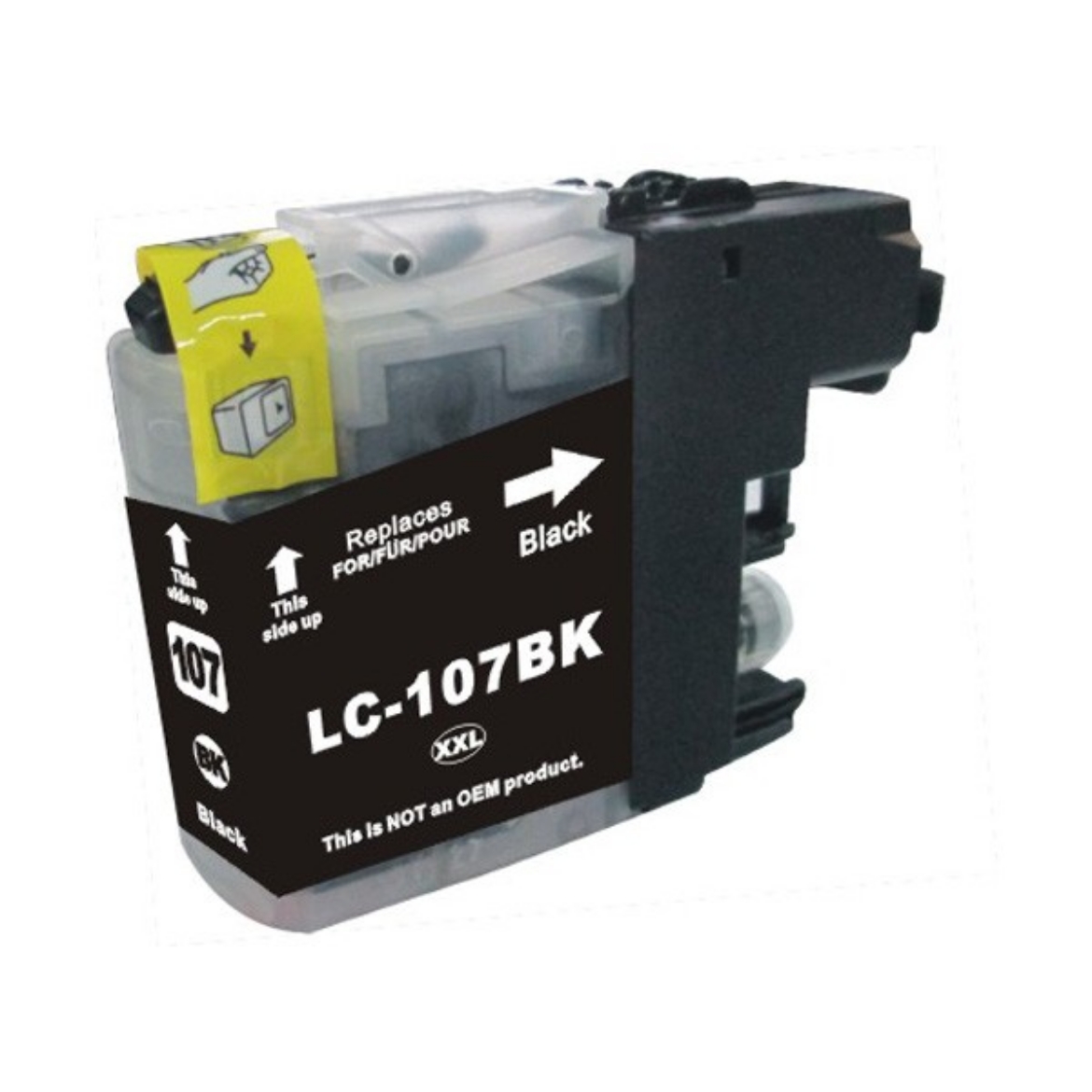 Picture of Brother LC107BK Extra High Yield Black Ink Cartridge (1200 Yield)