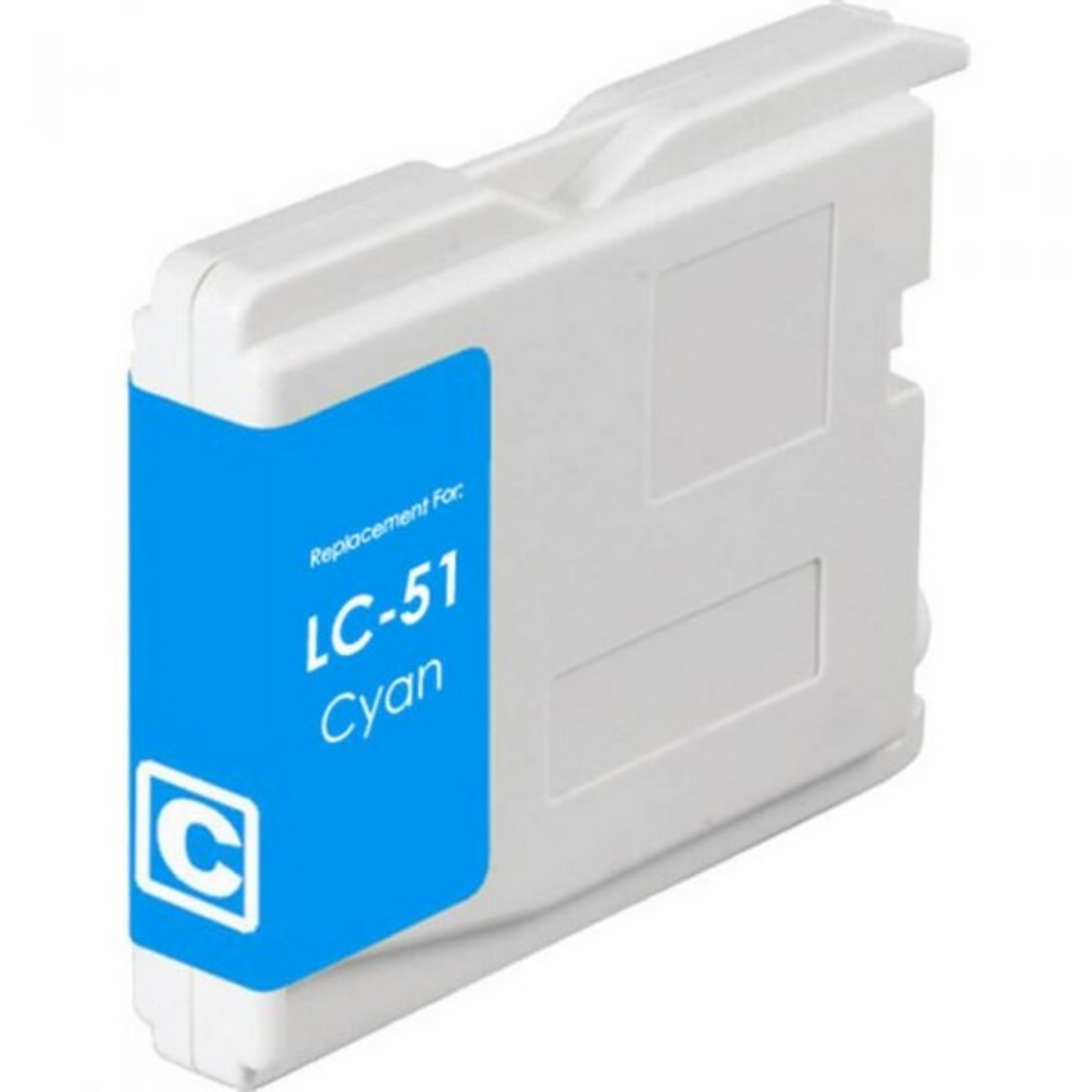 Picture of Brother LC51C Cyan Ink Cartridge (400 Yield)