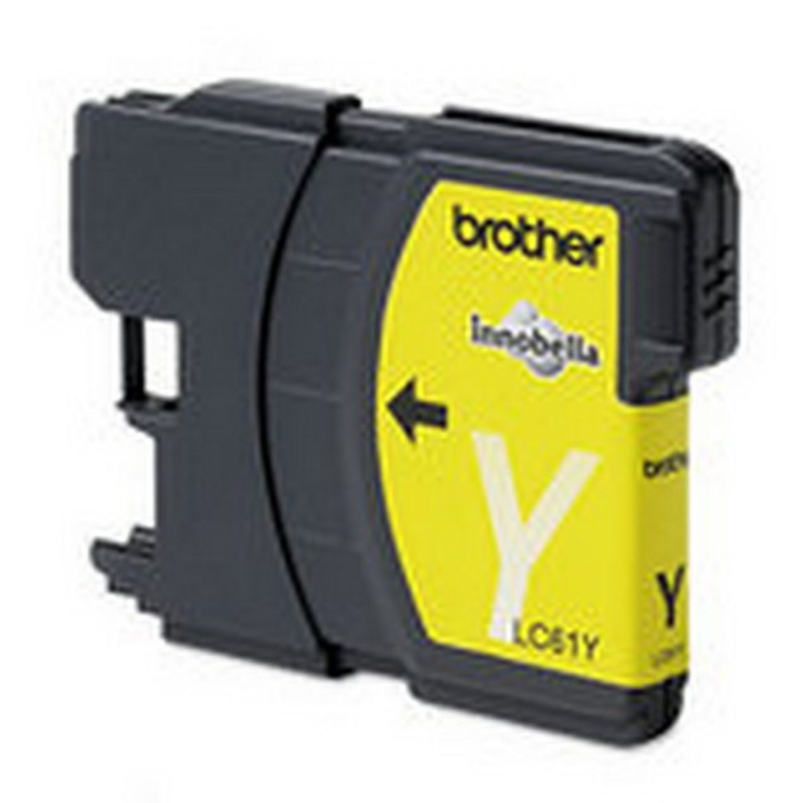 Picture of Brother LC65Y Yellow Inkjet Cartridge (750 Yield)