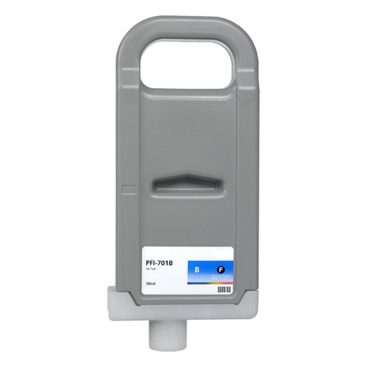 Picture of Canon 0908B001AA (PFI-701B) Blue Inkjet Cartridge (700 ml)