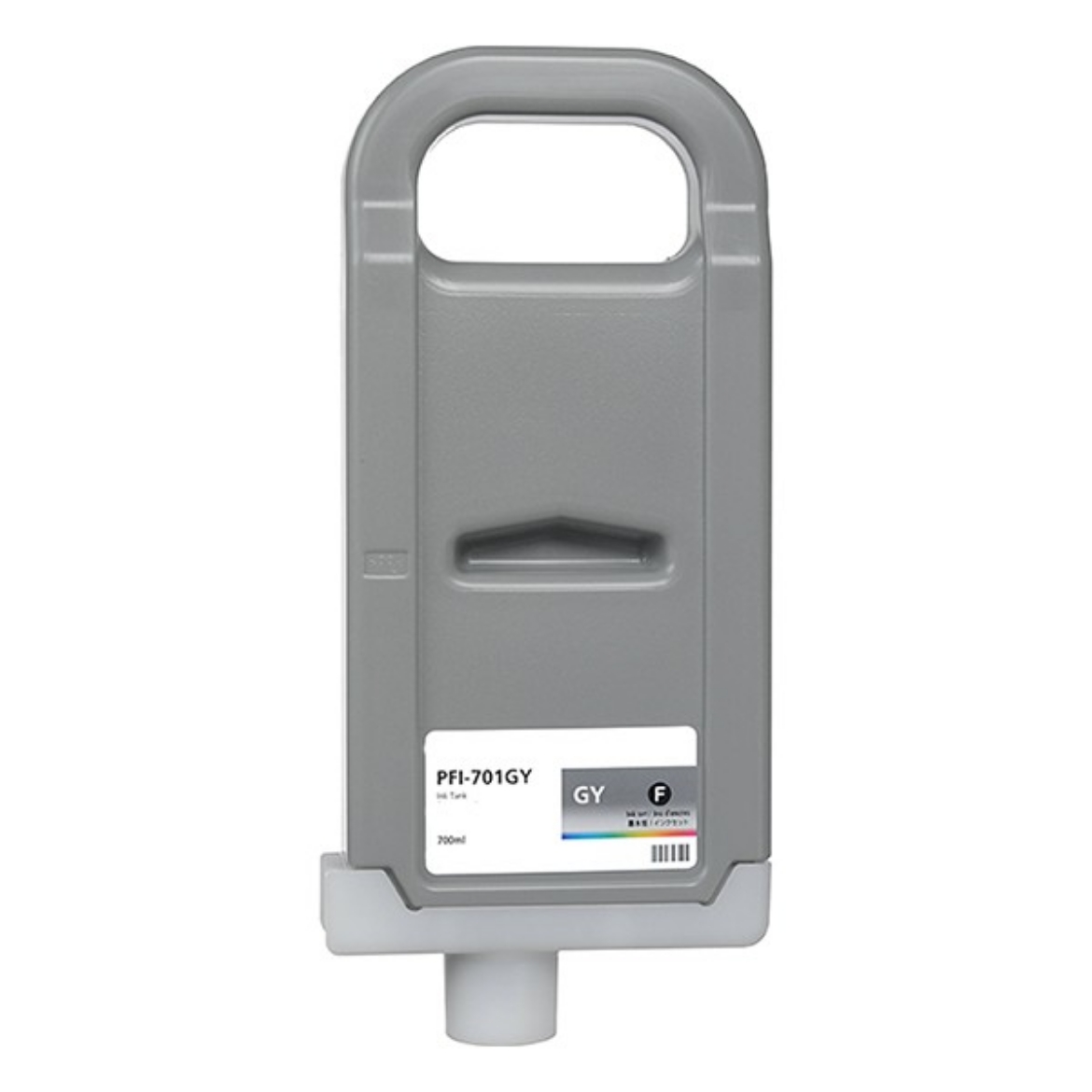 Picture of Canon 0909B001AA (PFI-701GY) Gray Inkjet Cartridge (700 ml)