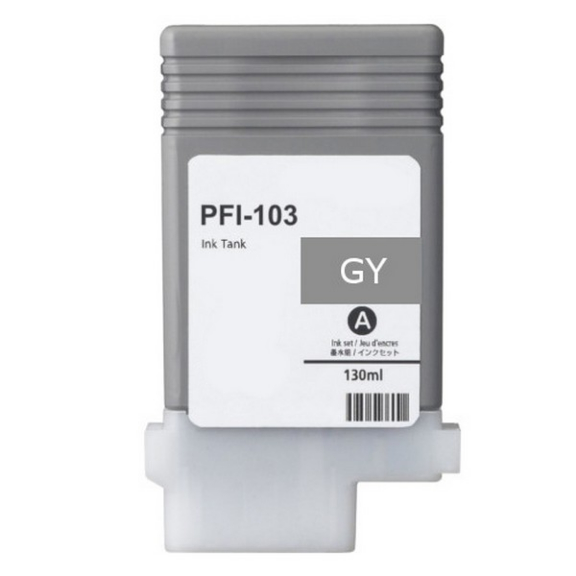 Picture of Canon 2213B001AA (PFI-103GY) Gray Pigment Inkjet Cartridge (130 ml)