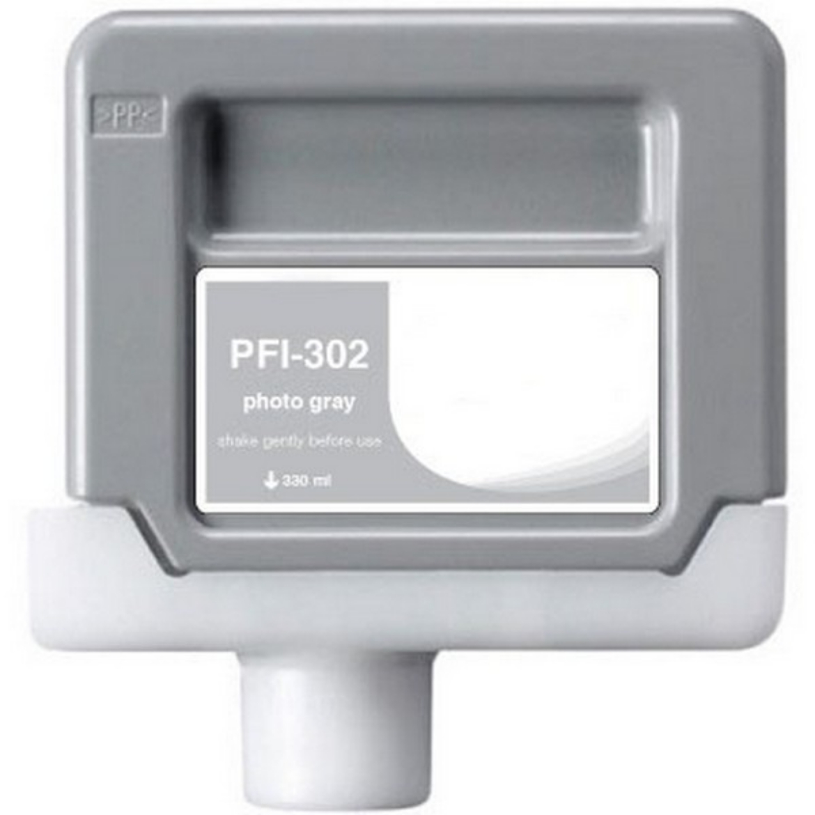 Picture of Canon 2218B001AA (PFI-302PGY) Photo Gray Inkjet Cartridge (330 ml)