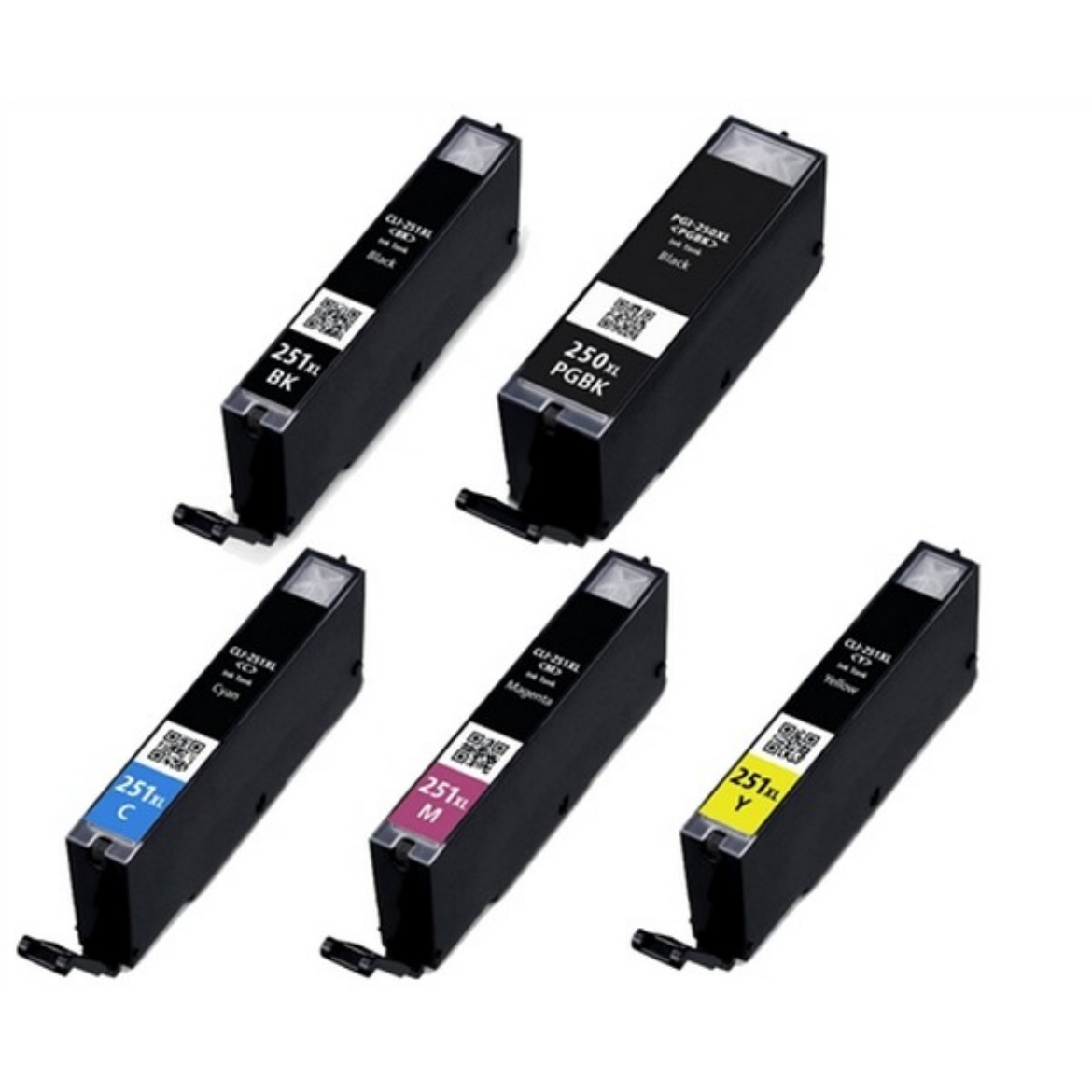 Picture of Canon 6448B001 (CLI-251XLBK) High Yield Black Ink Cartridge (4425 Yield)