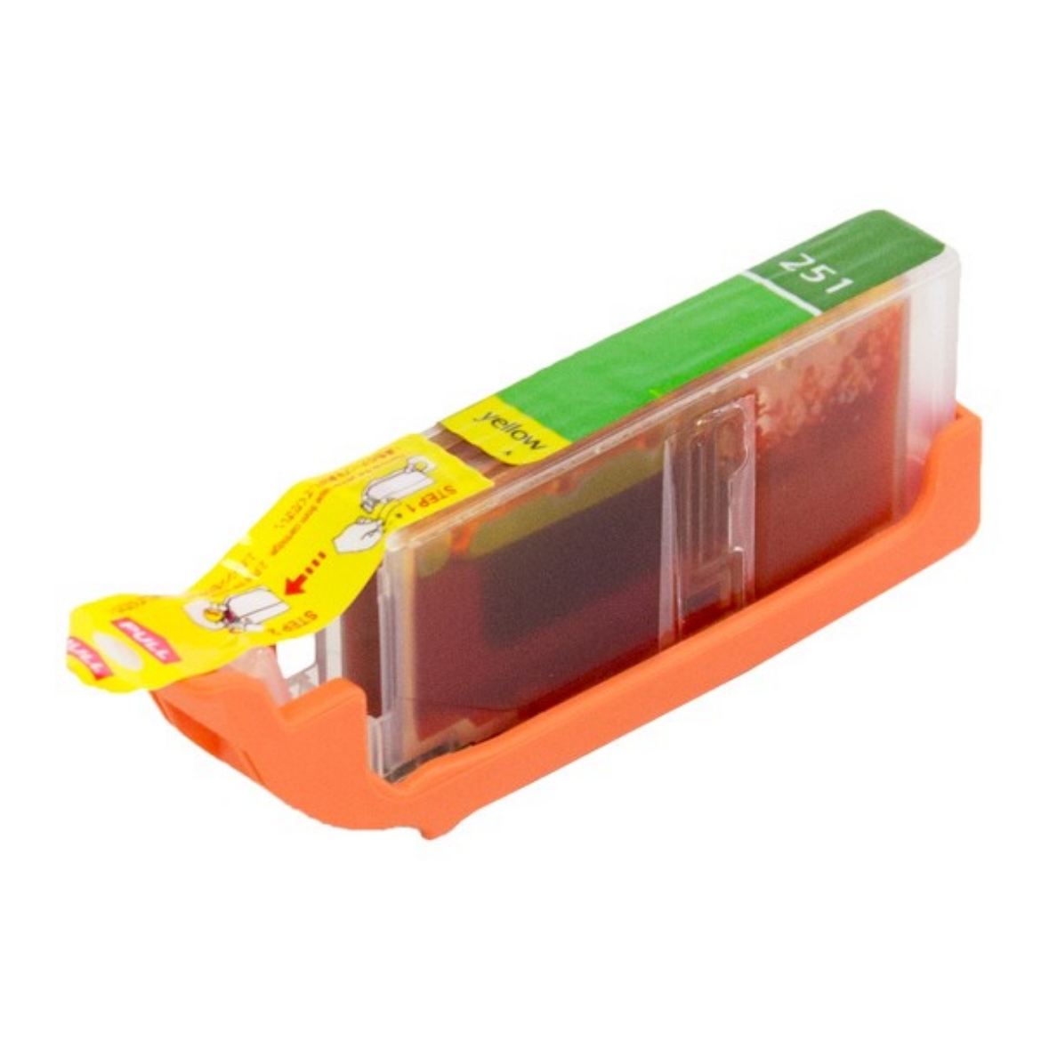 Picture of Canon 6516B001 (CLI-251Y) High Yield Yellow Inkjet Cartridge (400 Yield)