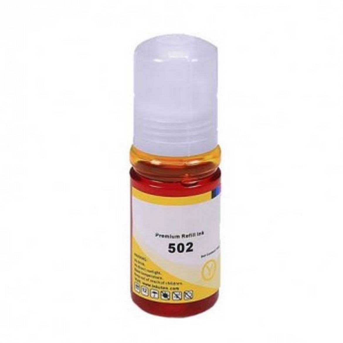 Picture of Epson T502420-S (Epson T502) Yellow Ink Bottle (6000 Yield)