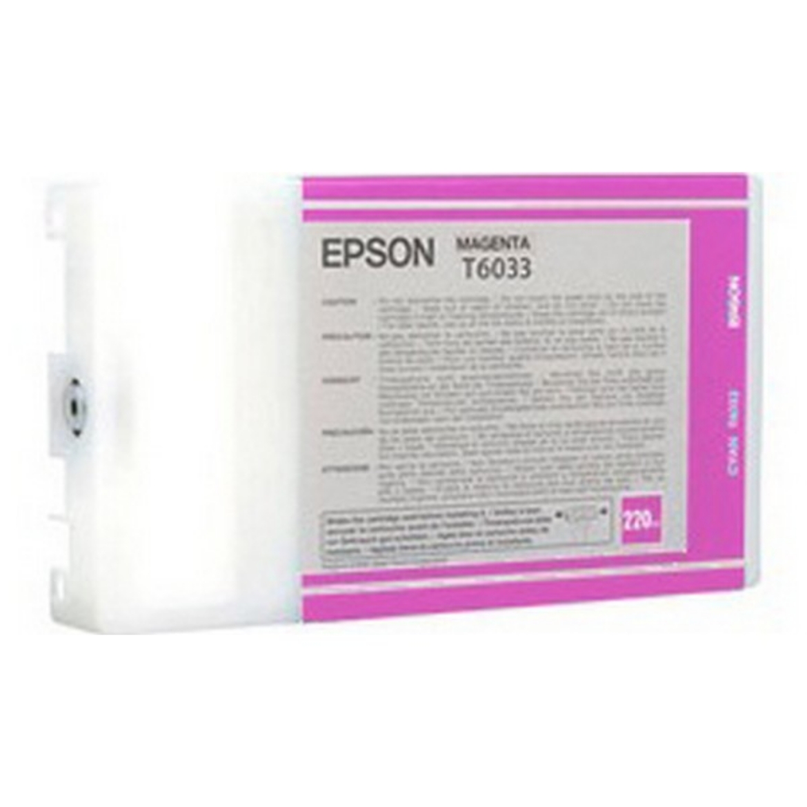 Picture of Epson T603300 Magenta UltraChrome K3 Ink Cartridge (220 ml)