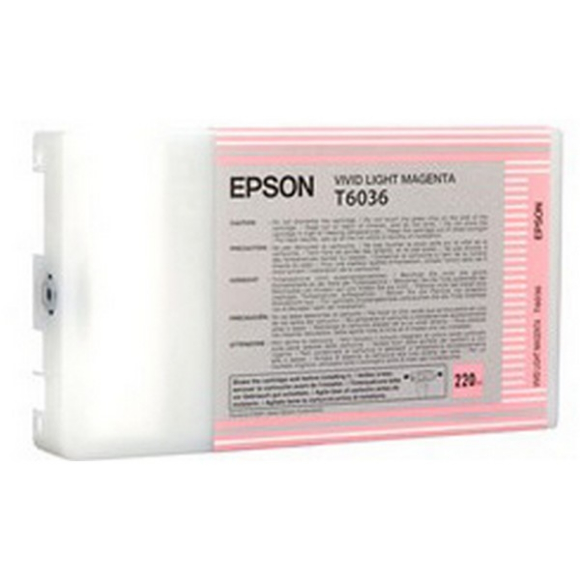 Picture of Epson T603600 Light Magenta UltraChrome K3 Ink Cartridge (220 ml)
