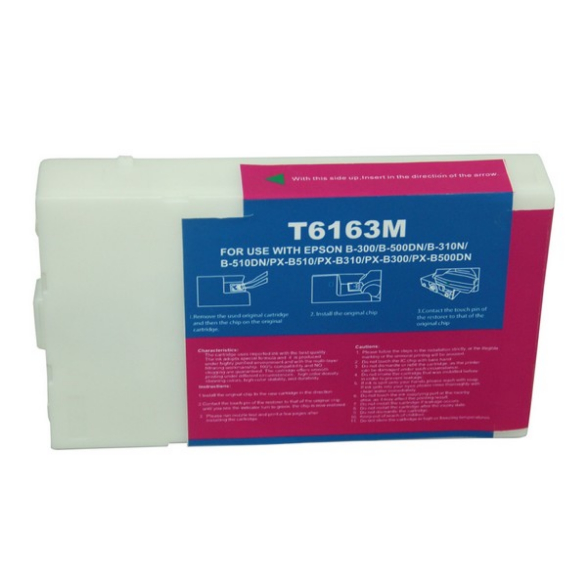 Picture of Epson T616300 (Epson 616) Magenta Inkjet Cartridge (3500 Yield)