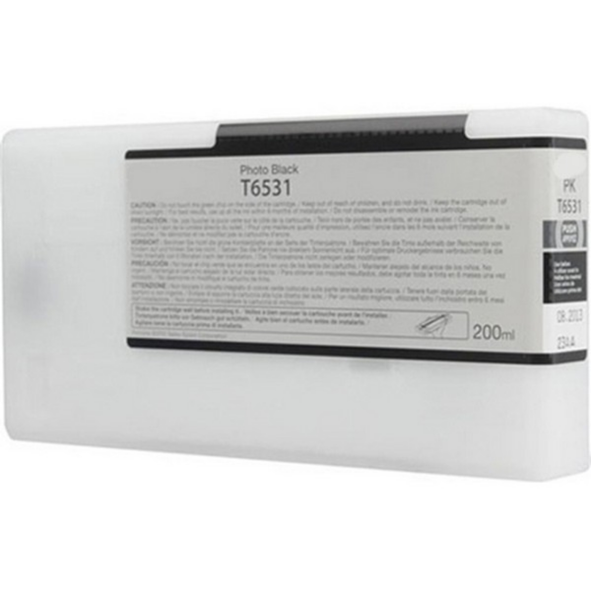 Picture of Epson T653100 Photo Black UltraChrome HDR Ink Cartridge (200 ml)