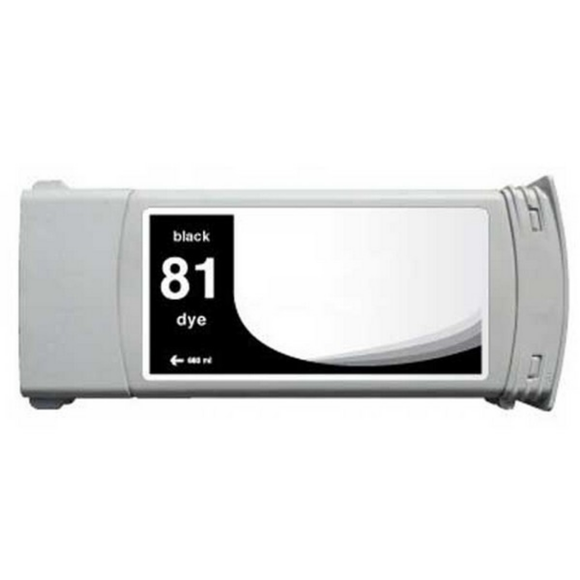 Picture of HP C4930A (HP 81) Black Inkjet Cartridge