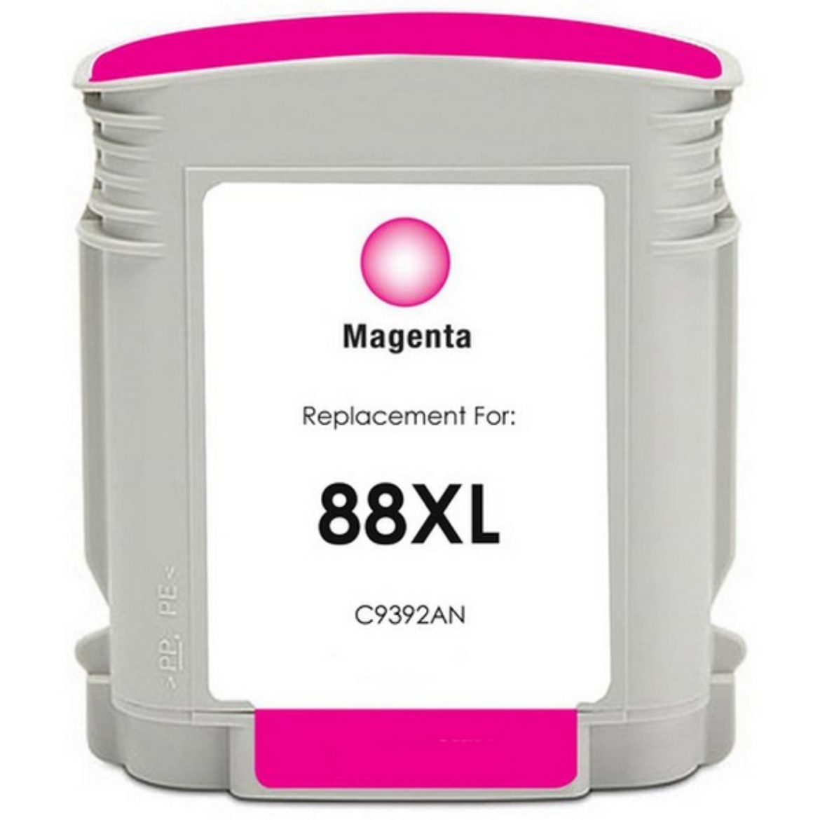 Picture of HP C9392AN (HP 88XL) High Yield Magenta Inkjet Cartridge (1540 Yield)