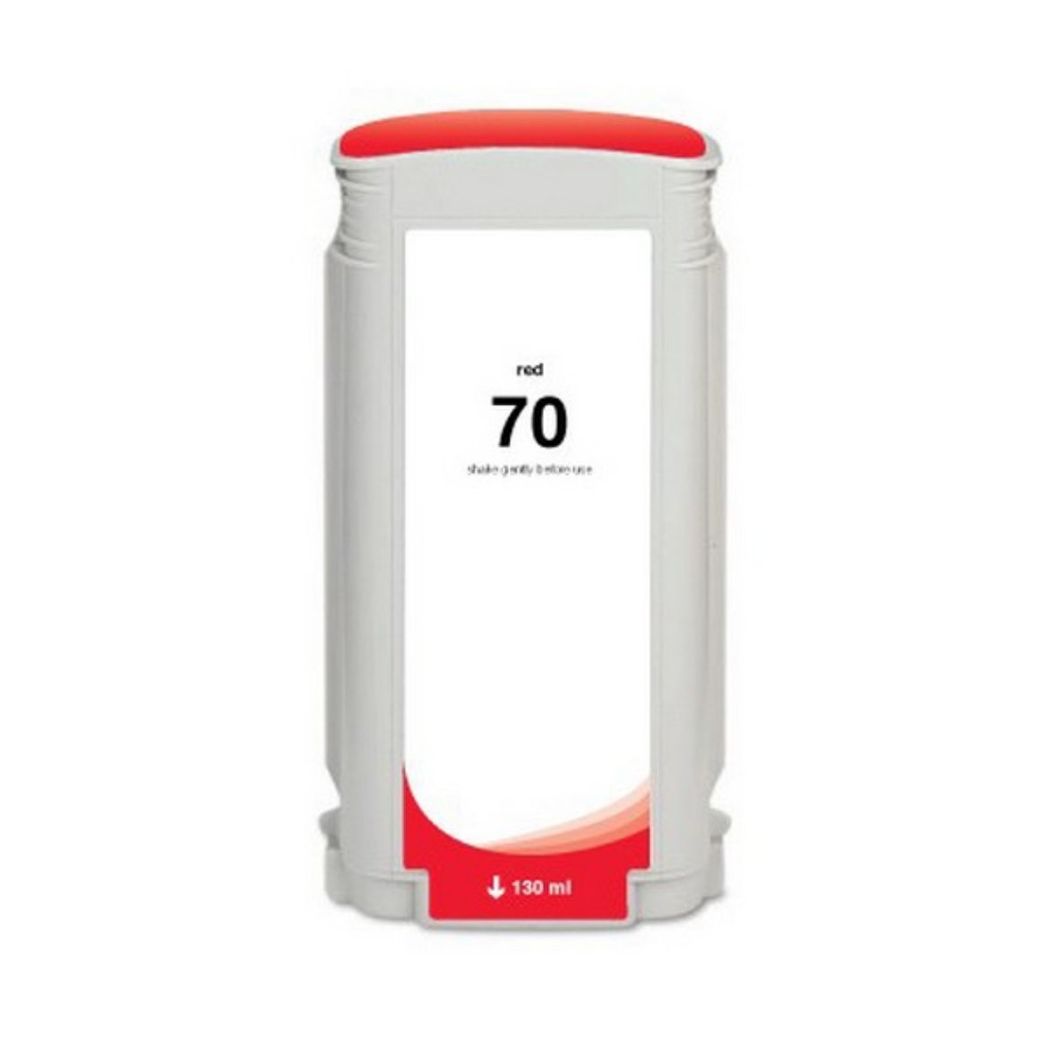 Picture of HP C9456A (HP 70) Red Pigment Inkjet Cartridge (130 ml)