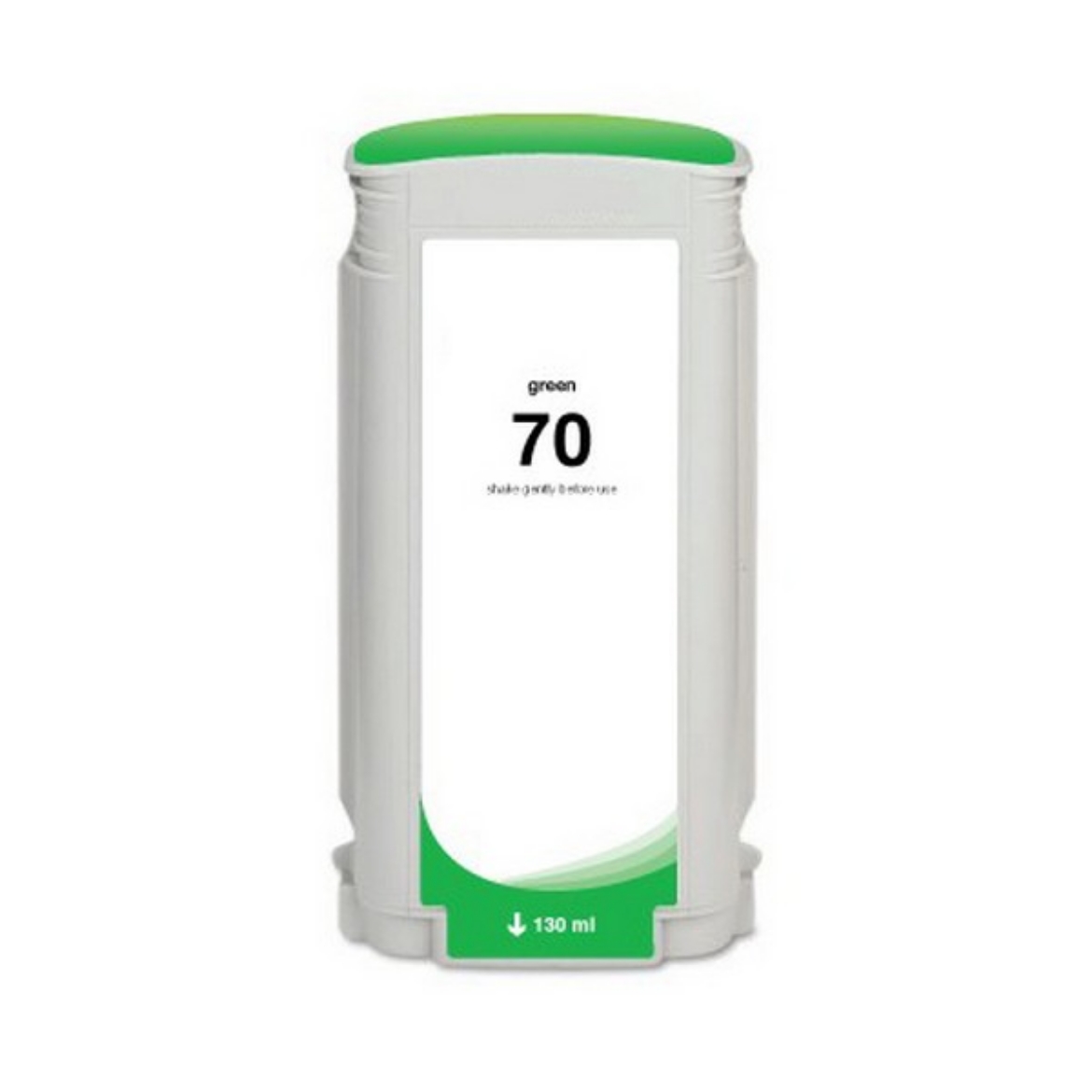 Picture of HP C9457A (HP 70) Green Pigment Inkjet Cartridge (130 ml)