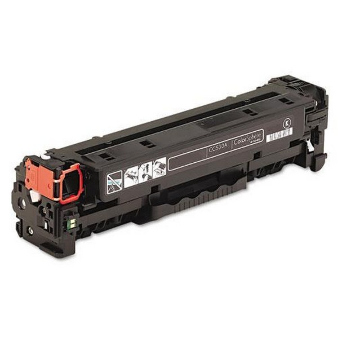 Picture of HP CC530A (HP 304A) Black Toner Cartridge (3500 Yield)