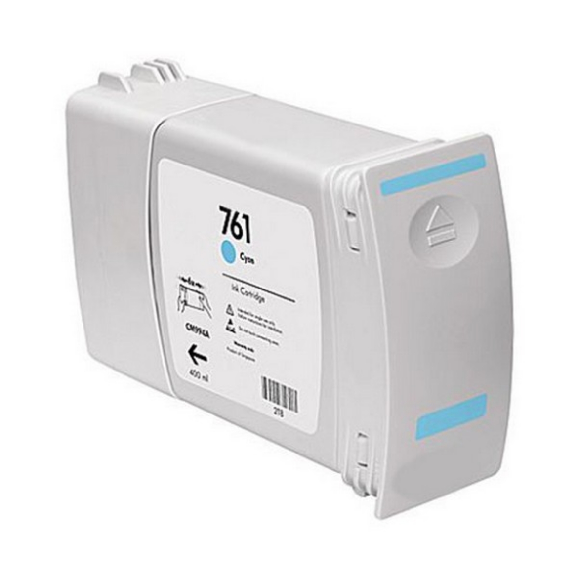 Picture of HP CM994A (HP 761) Cyan Ink Cartridge (400 ml)