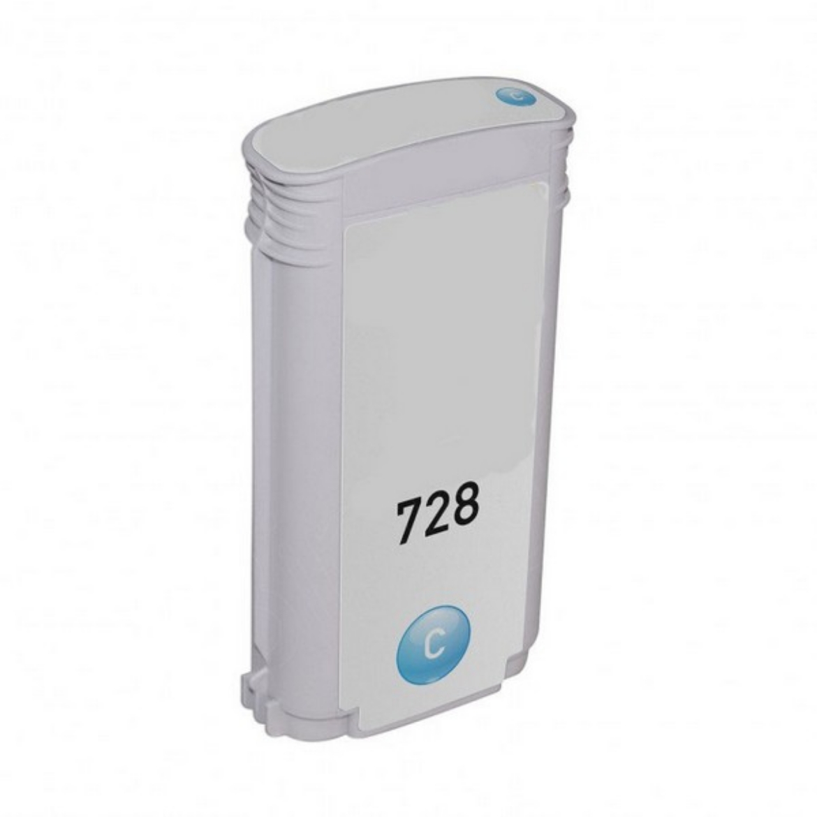 Picture of HP F9J67A (HP 728) Cyan Ink Cartridge (130-ml)