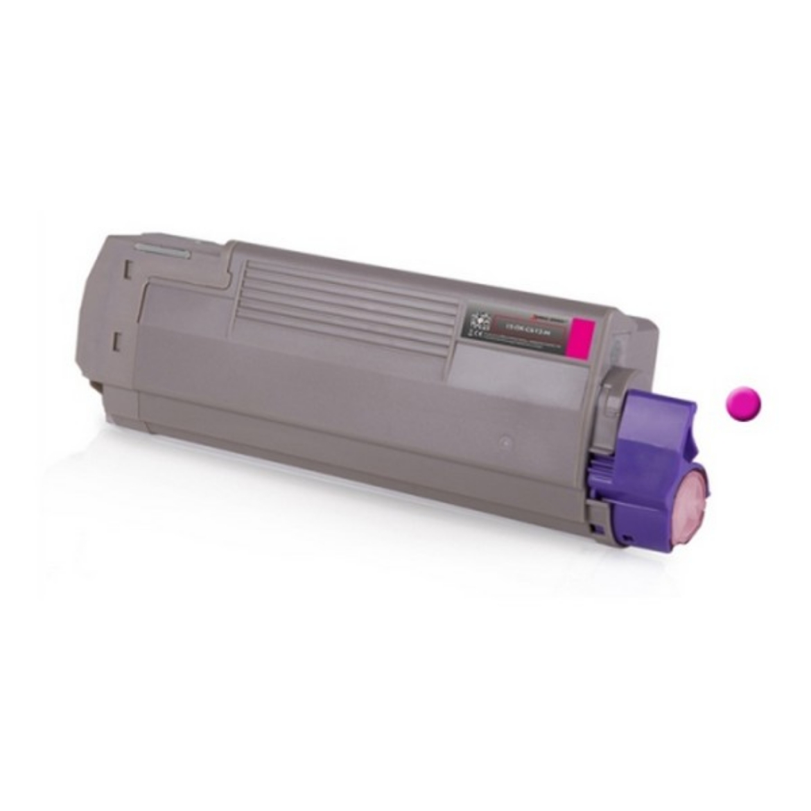 Picture of Okidata 46507502 Magenta Toner Cartridge (6000 Yield)