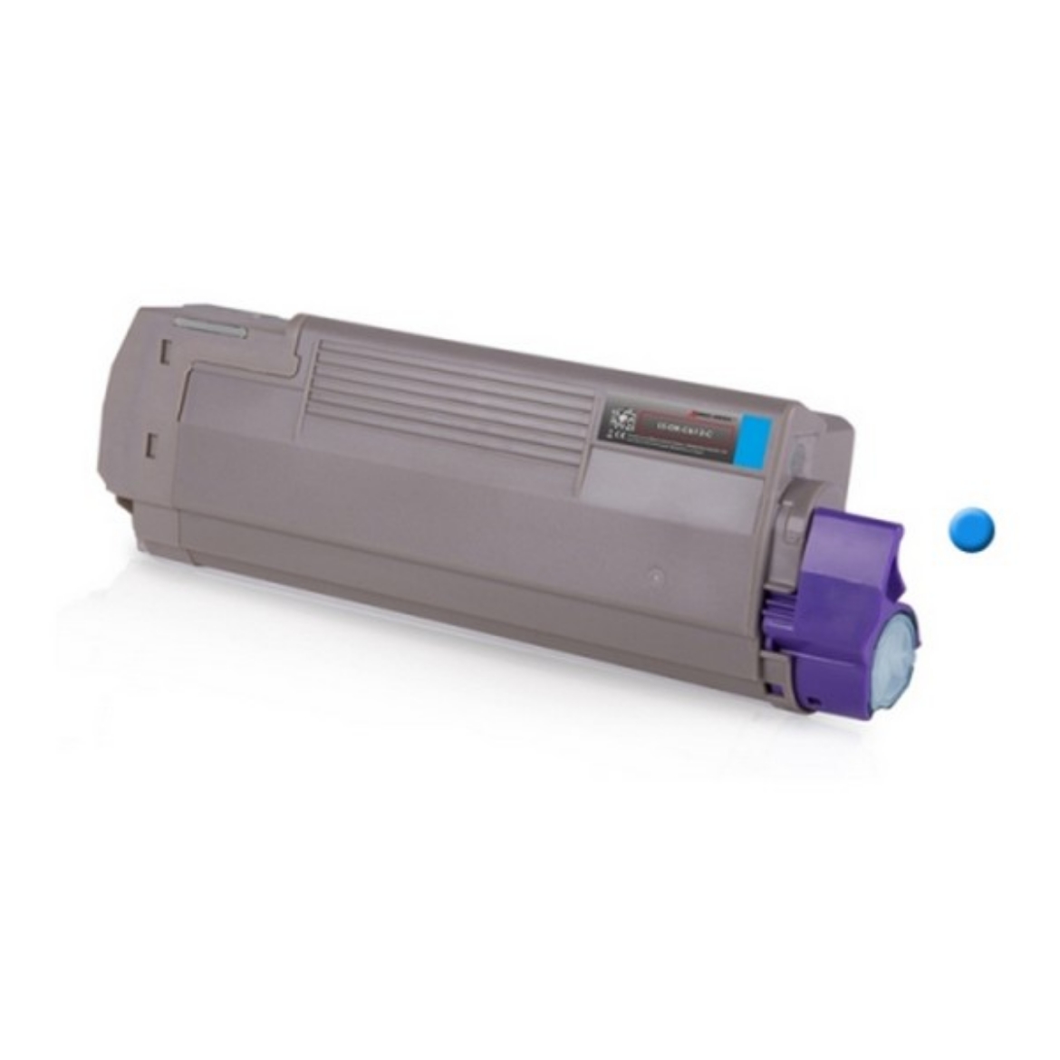 Picture of Okidata 46507503 Cyan Toner Cartridge (6000 Yield)