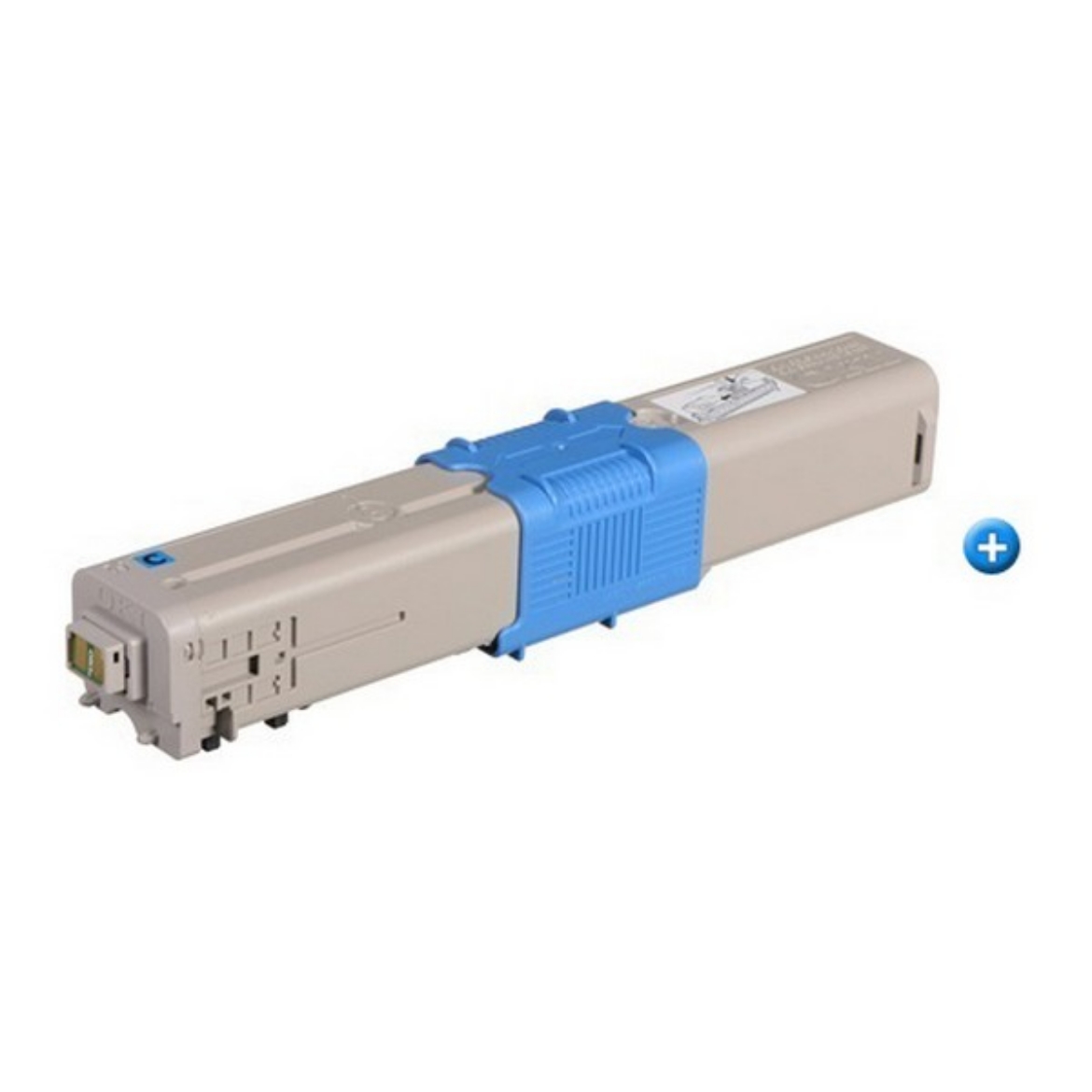 Picture of Okidata 46508703 High Yield Cyan Toner Cartridge (3000 Yield)