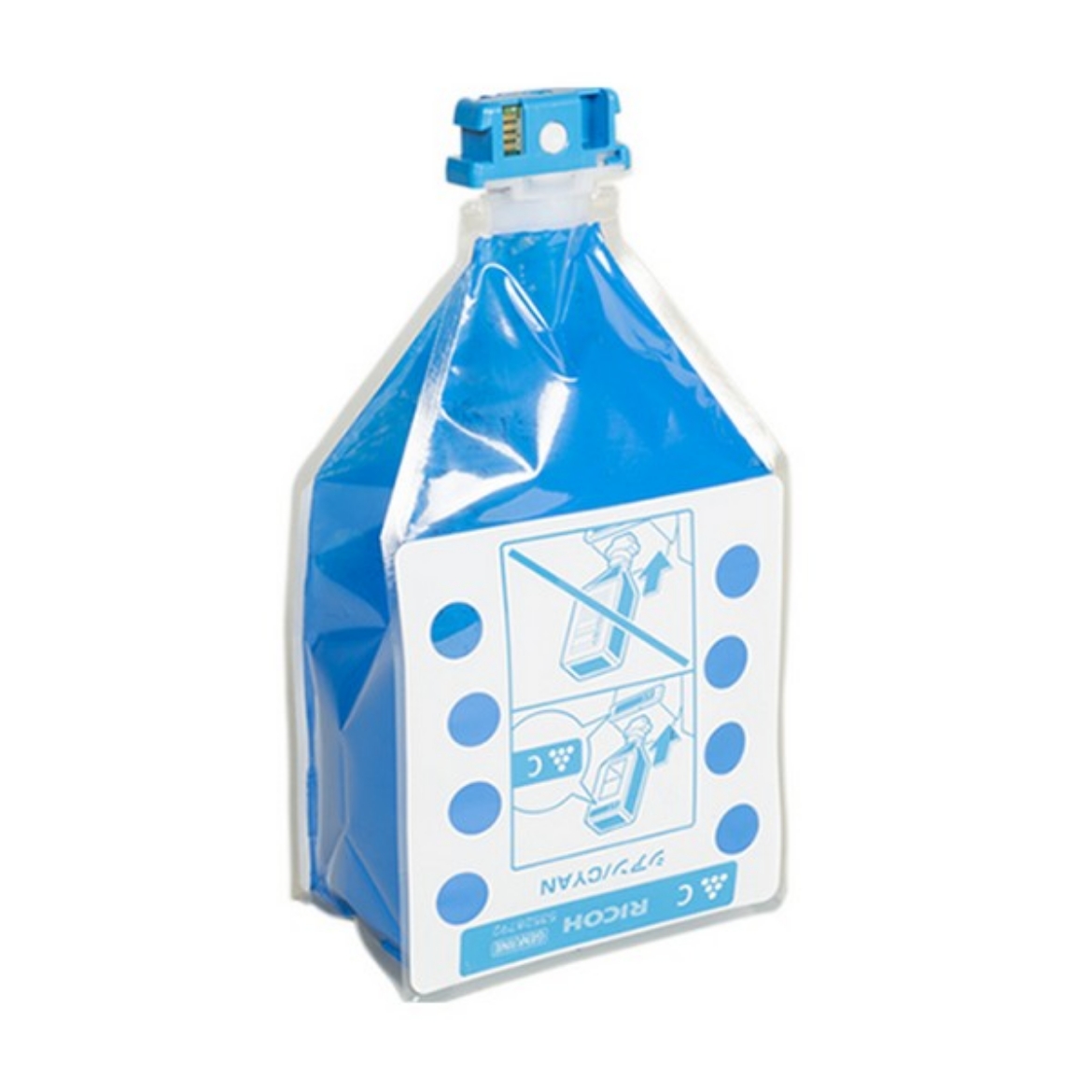 Picture of Ricoh 841289 (Type MP4500A, 841085) Cyan Toner Cartridge (21600 Yield)