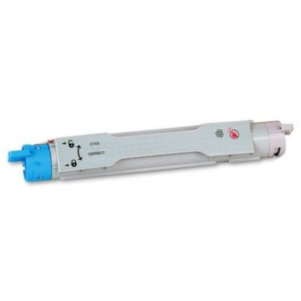 Picture of Xerox 106R00672 (106R672) Cyan Toner Cartridge (8000 Yield)