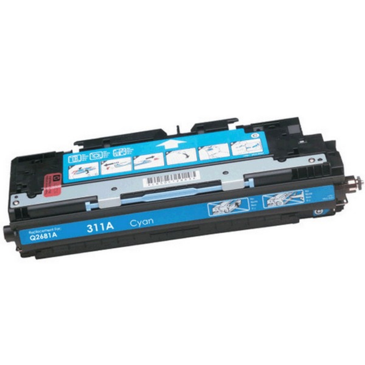 Picture of Triumph compatible Q2681A (HP 311A) Cyan Toner Cartridge (6000 Yield)