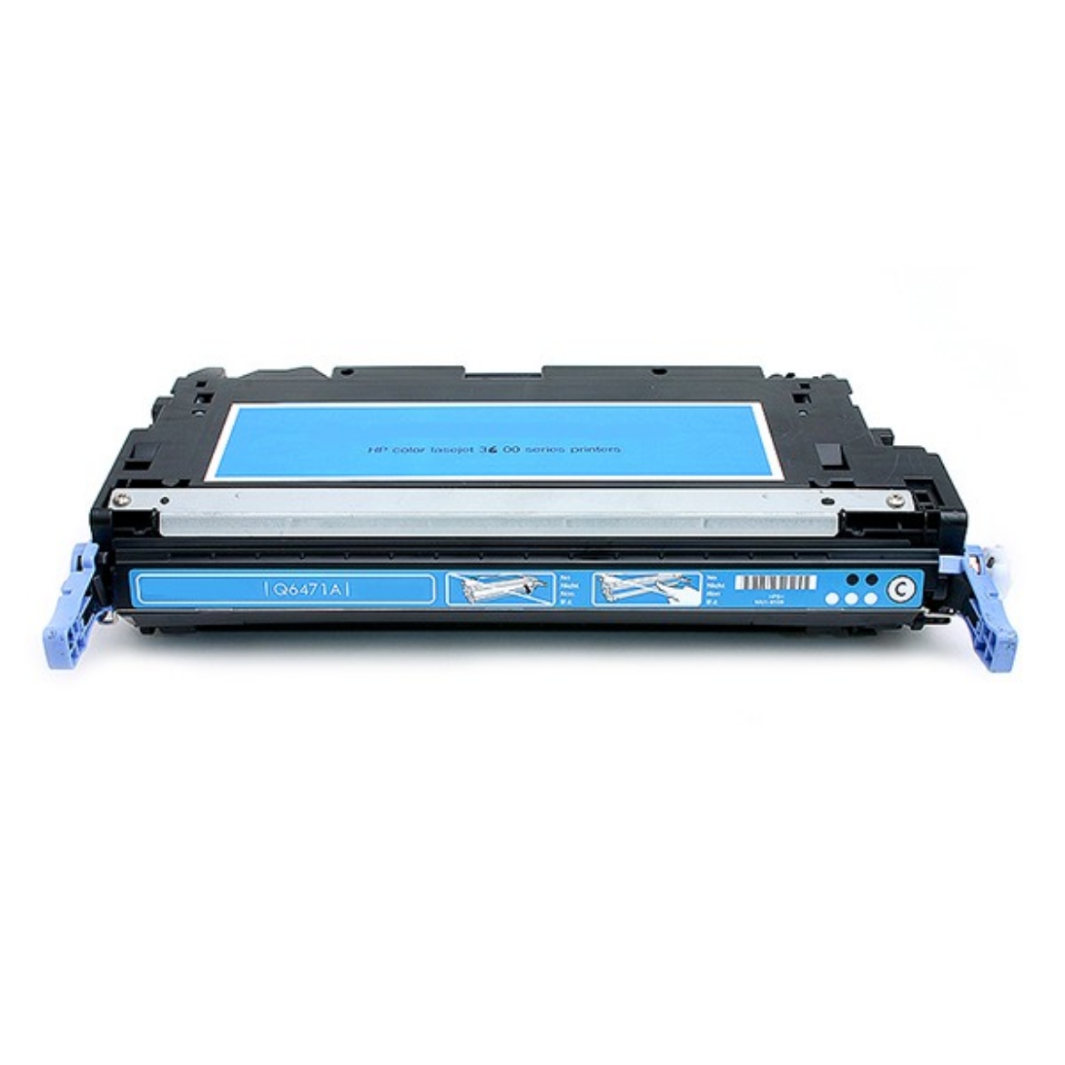 Picture of Triumph compatible Q6471A (HP 502A) Cyan Toner Cartridge (4000 Yield)