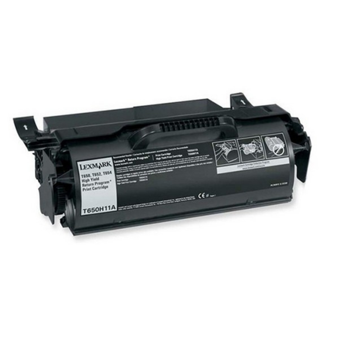 Picture of Xerox compatible T650H11A High Yield Black Toner Cartridge (25000 Yield)