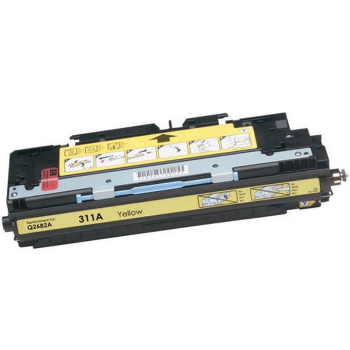 Picture of Xerox compatible Q2682A (HP 311A) Yellow Toner Cartridge (6000 Yield)