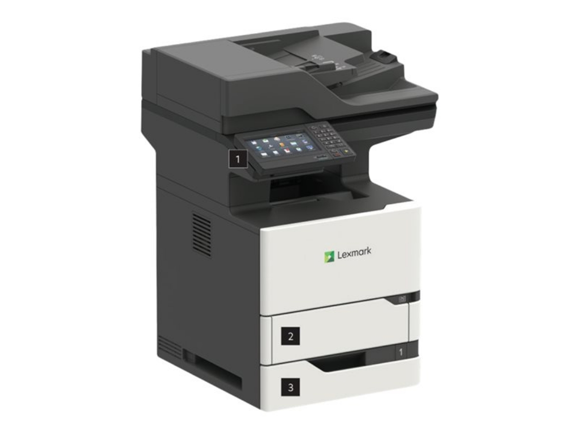 Picture of Lexmark MX721adhe Monochrome Laser Multifunction Printer