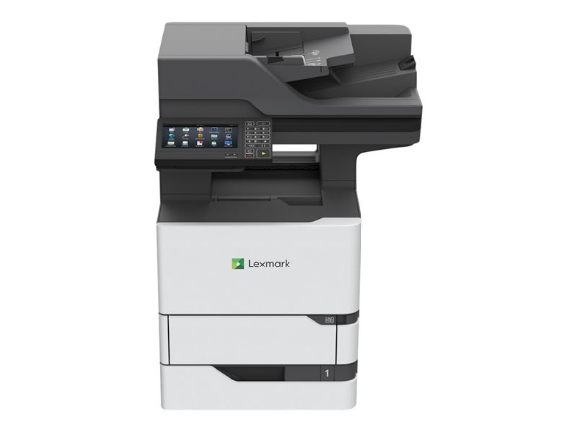 Picture of Lexmark MX721adhe Monochrome Laser Multifunction Printer (Low-Voltage Configuration) — 25BT006