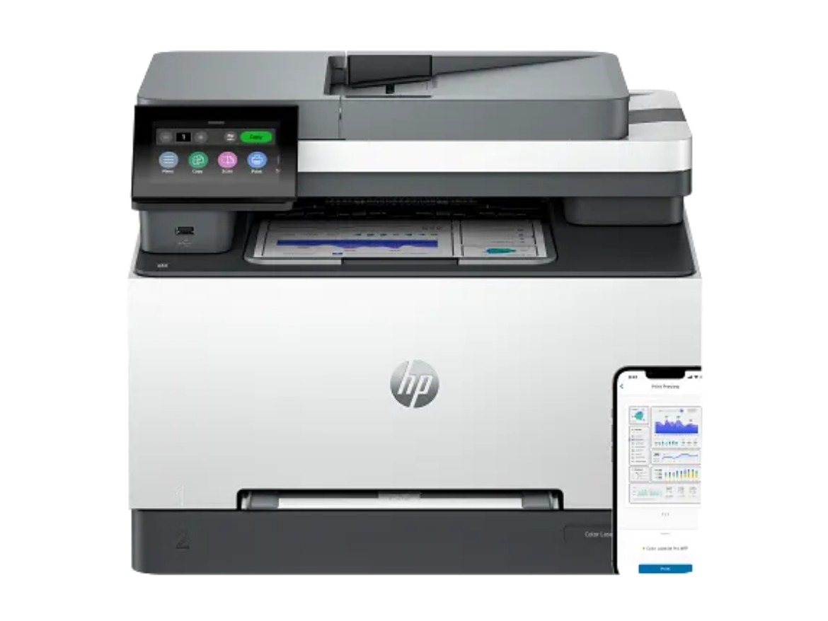 Picture of HP Color LaserJet Pro MFP 3301fdw Printer